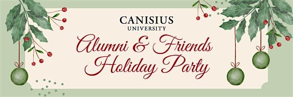 Canisius University Alumni Buffalo Chapter Holiday Party, 6 December | Event in Buffalo | AllEvents
