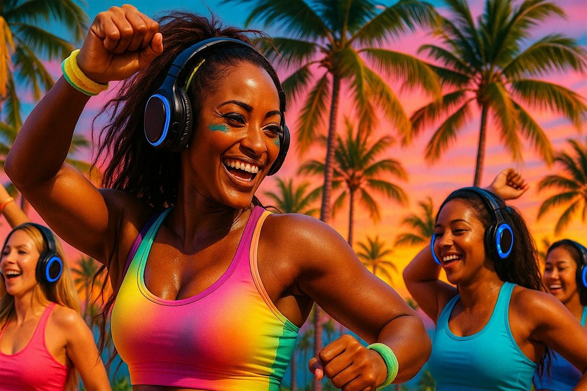 Zumba Fiesta: Silent Beats Edition, 23 August | Event in Las Lagunas de Mijas | AllEvents