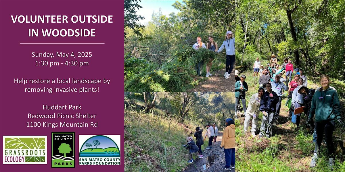 Volunteer Outdoors in Woodside at Huddart Park | Event in Woodside | AllEvents