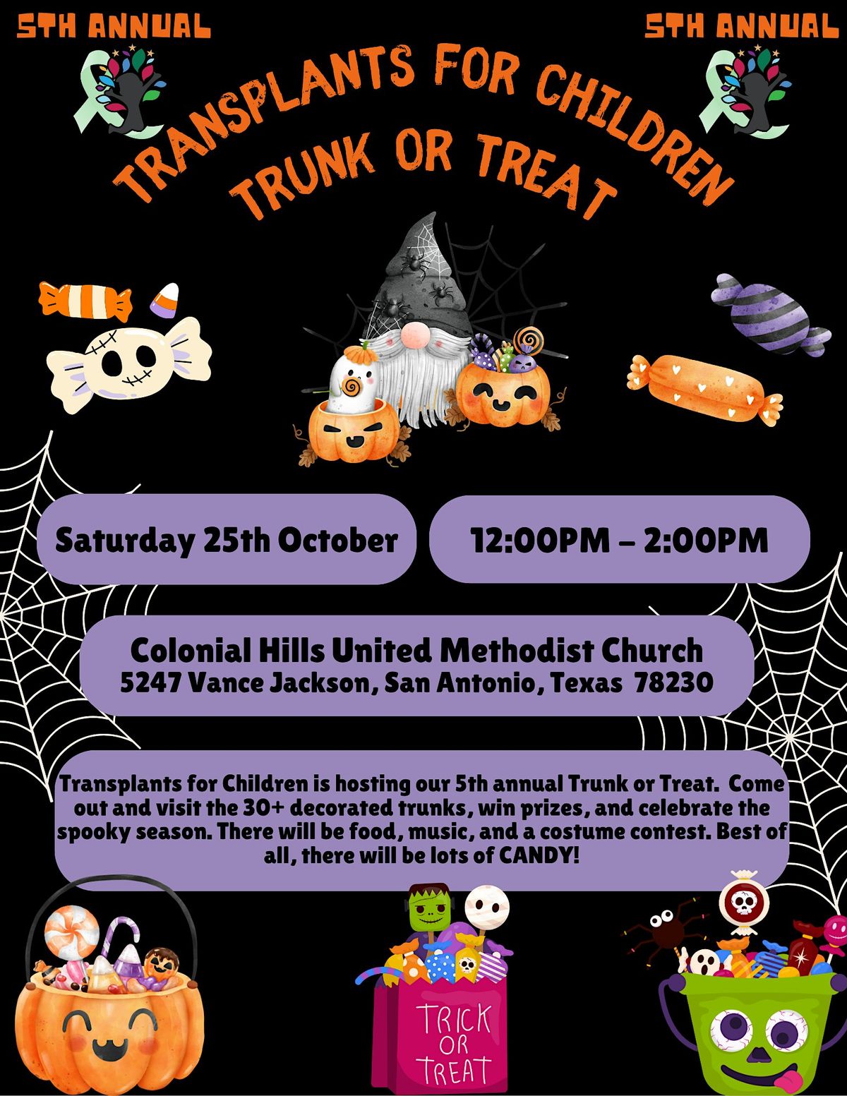 2026 Trunk or Treat, 25 October | Event in San Antonio | AllEvents