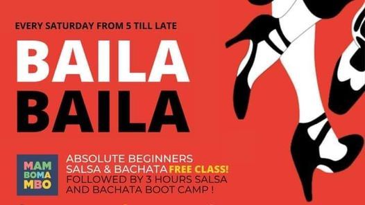 Baila Baila Free Salsa Bachata Class Mambo Mambo Bangkok 19 December