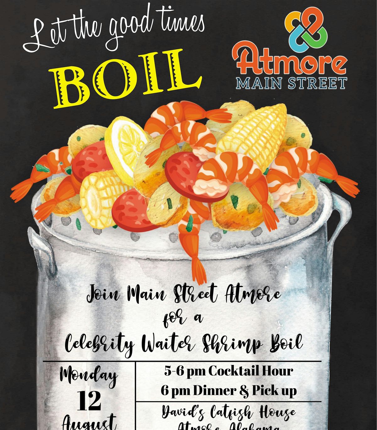 Celebrity Waiter, 26 August | Event in Atmore | AllEvents