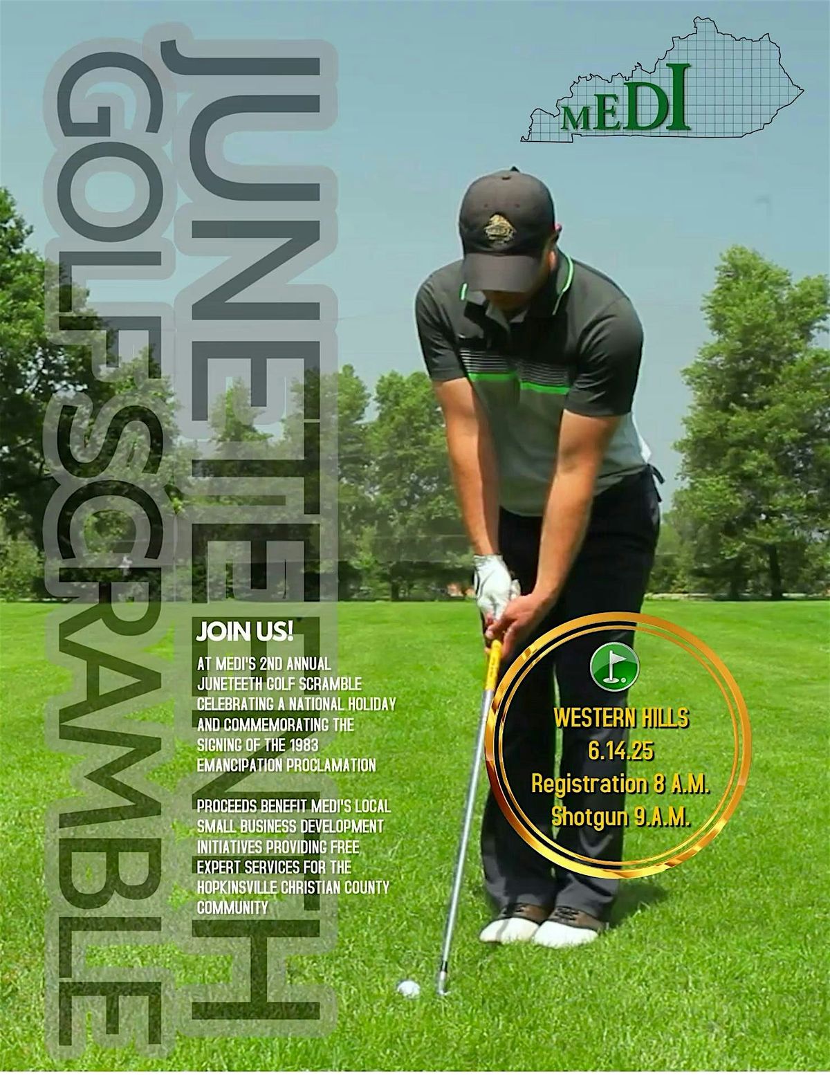 2nd Annual JUNETEENTH GOLF SCRAMBLE, 14 June | Event in Hopkinsville | AllEvents