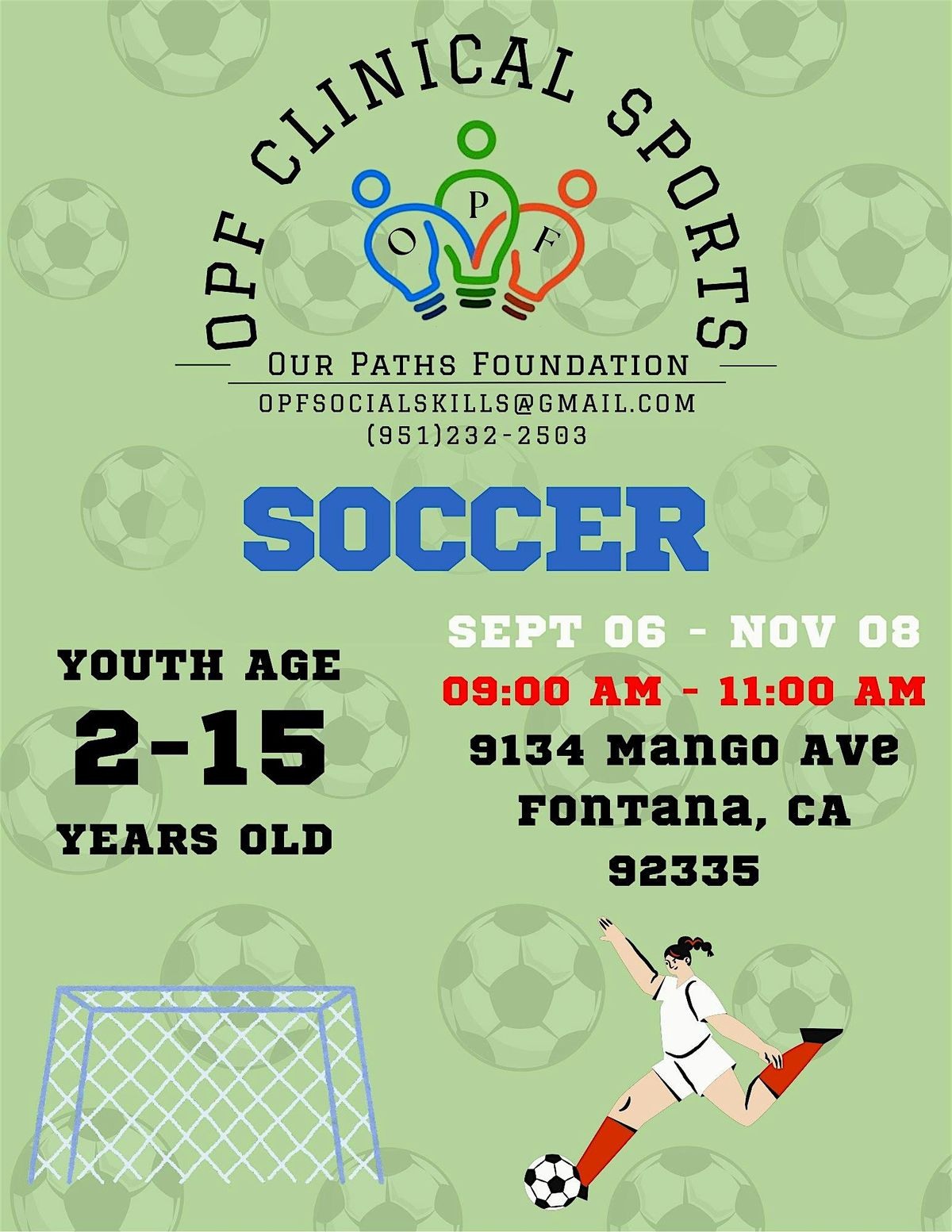 OPF Soccer, 6 September | Event in Fontana | AllEvents