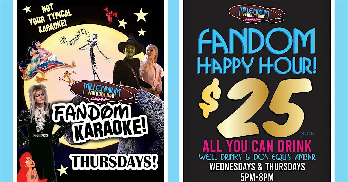 Fandom Karaoke & Happy Hour! | Event in Las Vegas | AllEvents