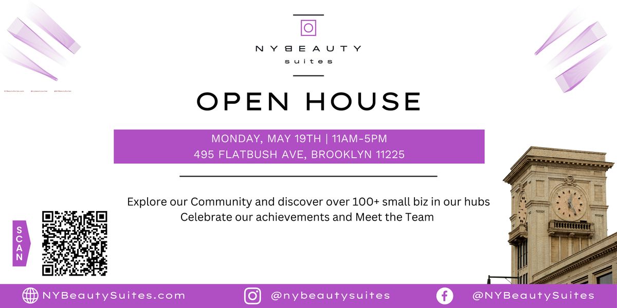 NYBeauty Suites May Open House | Event in Brooklyn | AllEvents