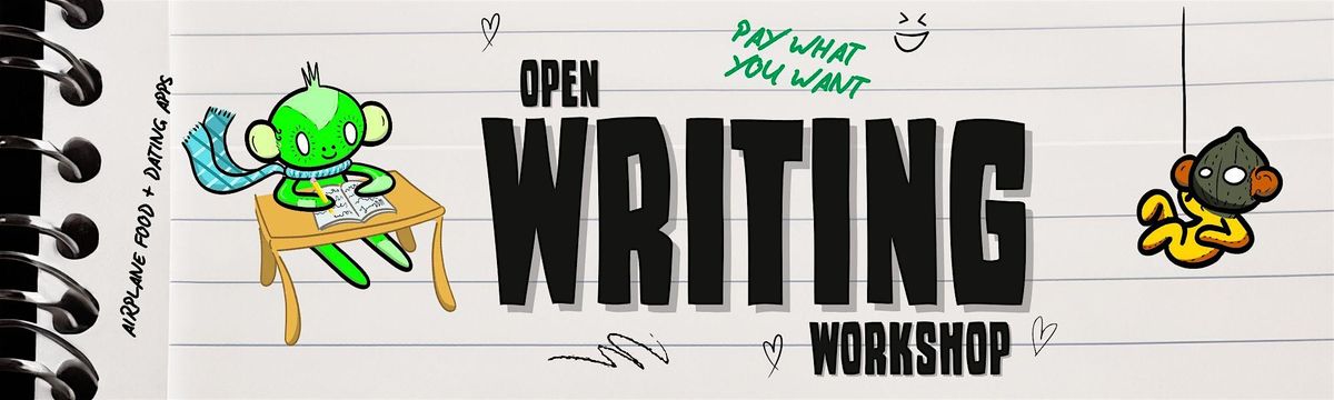 Open Writing Comedy Workshop (PWYW) in English • Every Saturday | Event in Barcelona | AllEvents
