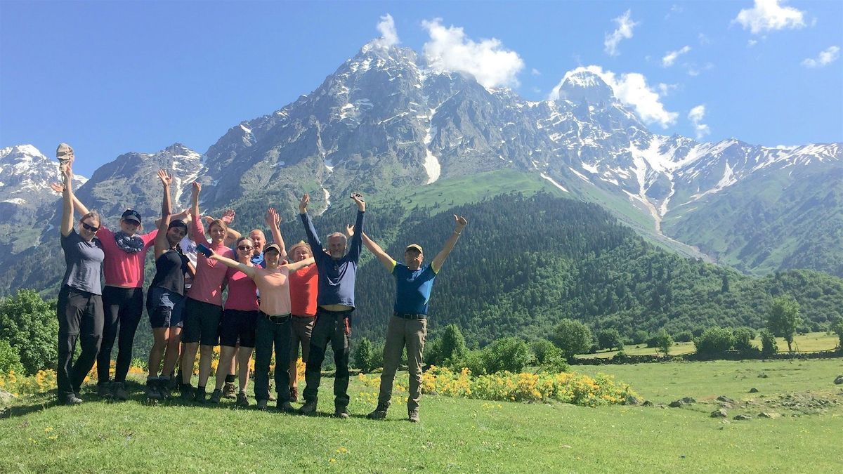 Hiking in Georgia Ushguli and the Svaneti Valley, 18 July | Event in Barking | AllEvents