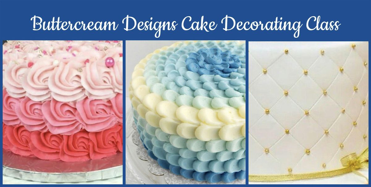 Buttercream Designs Cake Decorating Class, 13 September | Event in Fairfax | AllEvents