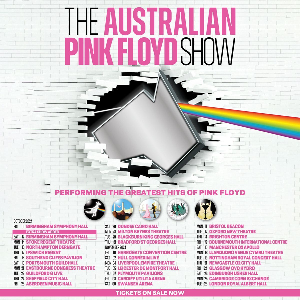 The Australian Pink Floyd Show Birmingham Tickets, 20 October | Event in Birmingham | AllEvents