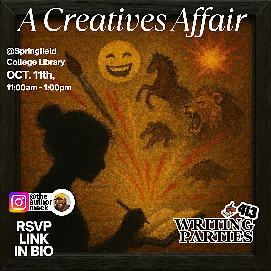 Writing Parties 413: A CREATIVES AFFAIR, 11 October | Event in Springfield | AllEvents