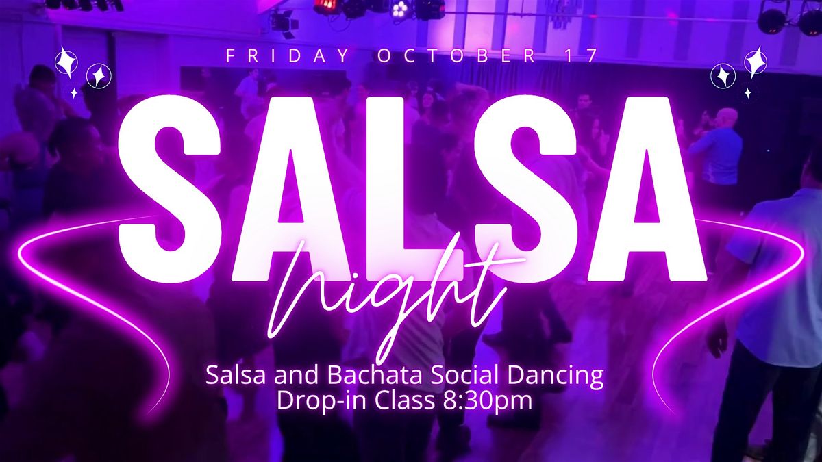 Salsa and Bachata Social Dance & Drop-in Class, 17 October | Event in Eugene | AllEvents