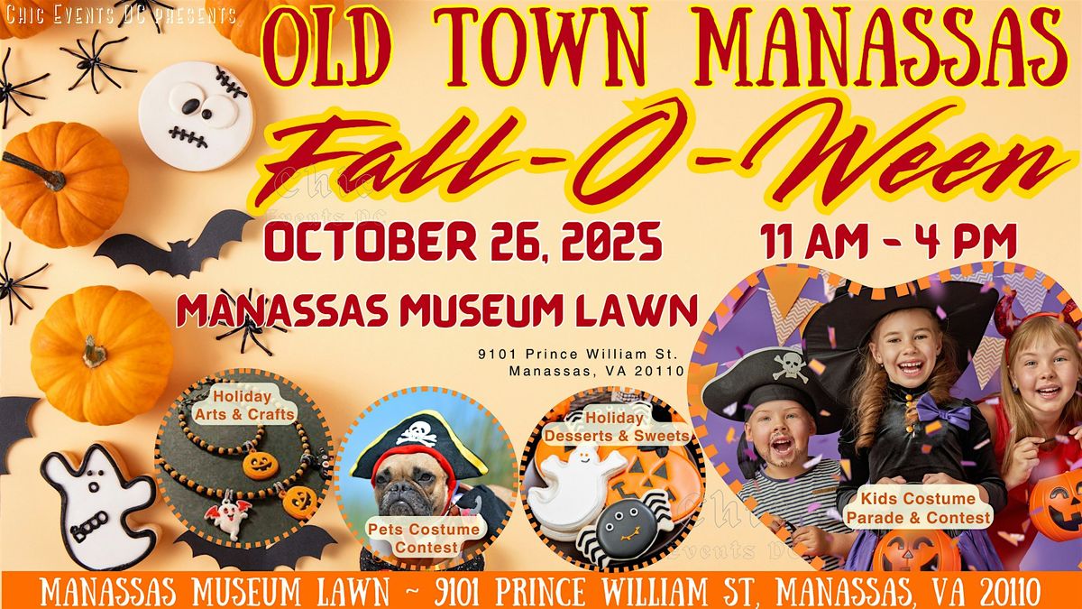 Old Town Manassas Fall-O-Ween @ Manassas Museum, 26 October | Event in Manassas | AllEvents