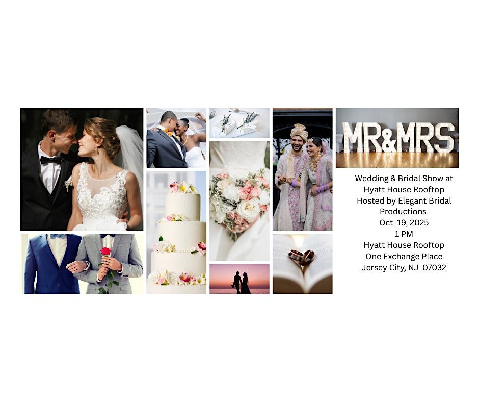 Wedding Expo at the Hyatt House Rooftop, 19 October | Event in Jersey City | AllEvents