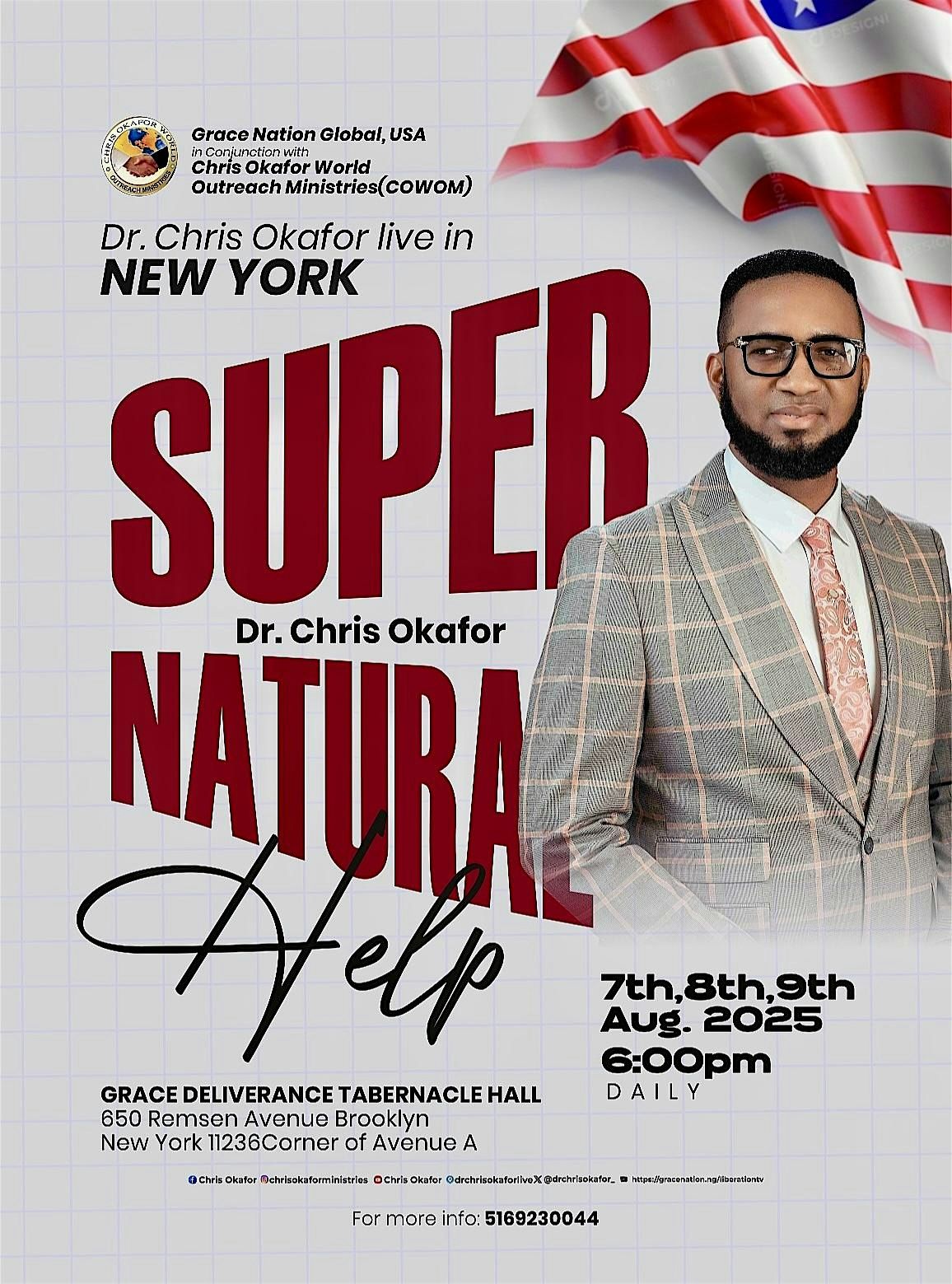 Supernatural Help in New York  Dr Chris Okafor | Event in Brooklyn | AllEvents