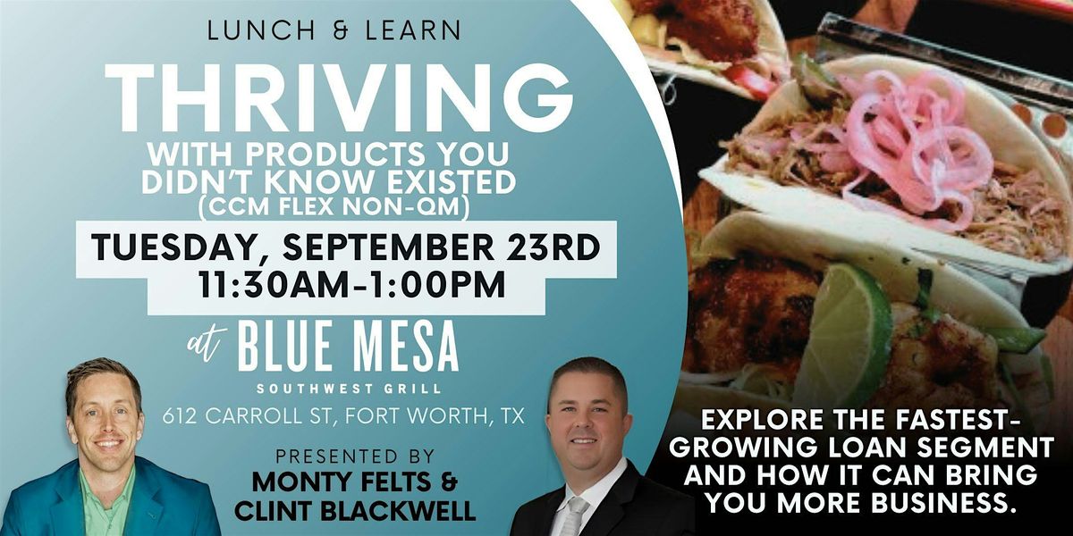 THRIVING: With Products You  Didn’t Know Existed  (Lunch & Learn), 23 September | Event in Fort Worth