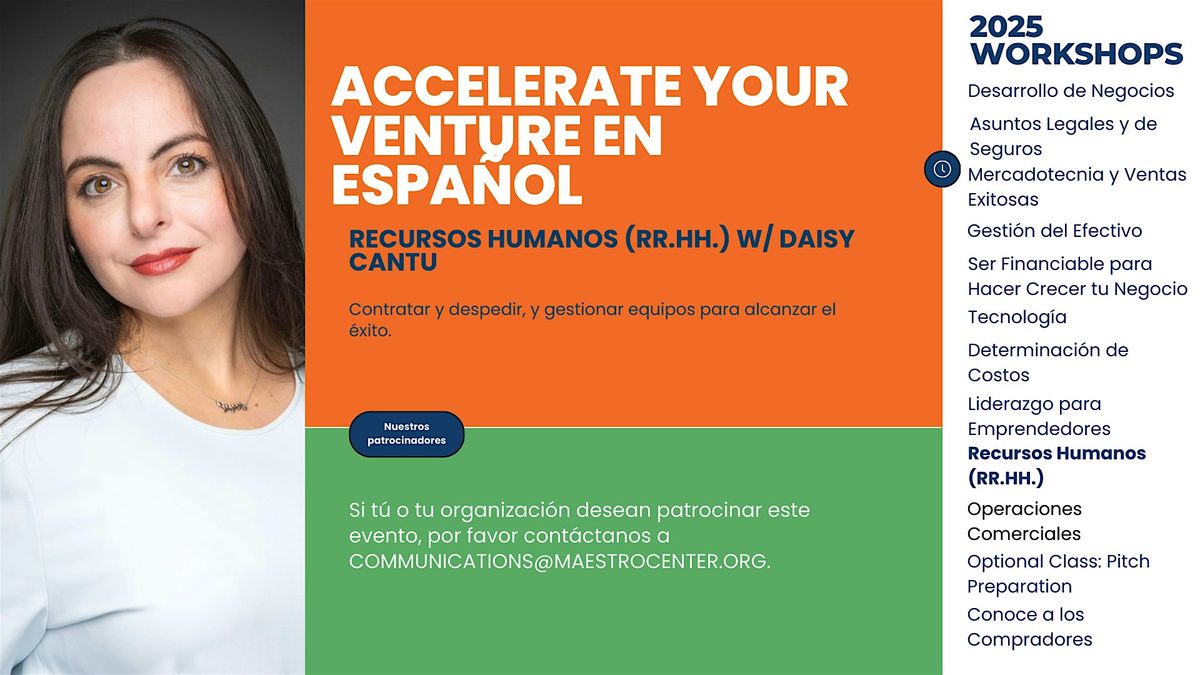 Accelerate Your Venture En  Español, 1 July | Event in San Antonio | AllEvents