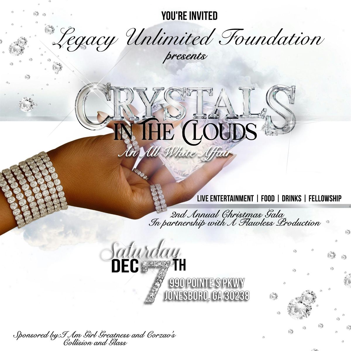 Crystals in the Clouds Christmas Gala, 7 December | Event in Jonesboro | AllEvents