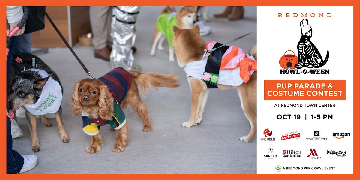 Redmond Howl-o-ween Pup Parade | Sunday October 19th, 19 October | Event in Redmond | AllEvents