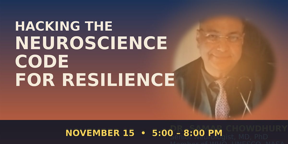 Bollywood Rhythms & the Brain: Hacking the Neuroscience Code for Resilience, 15 November | Event in Santa Clara