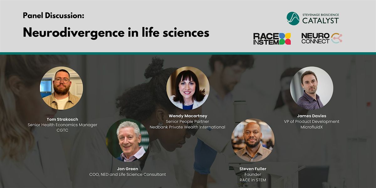 Neurodivergence in life sciences, 21 May | Event in Stevenage | AllEvents