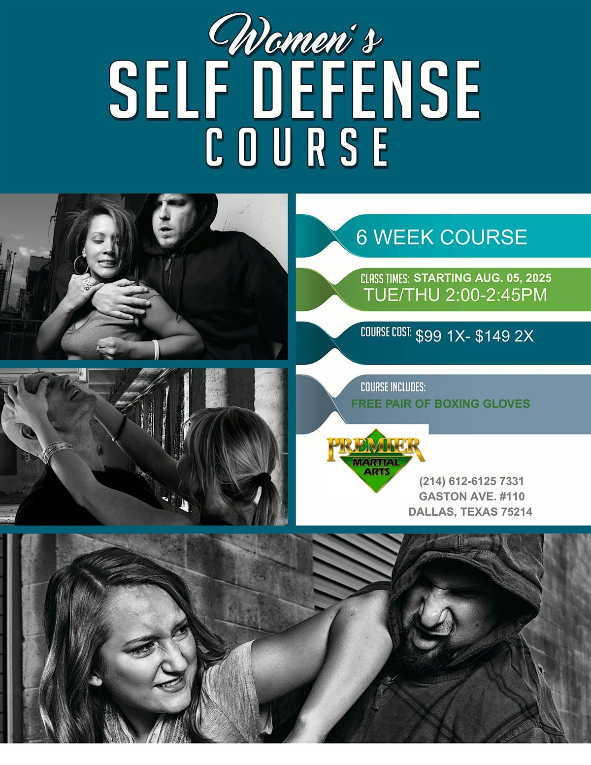 6 Weeks Ladies Self-Defense Course, 5 August | Event in Dallas | AllEvents