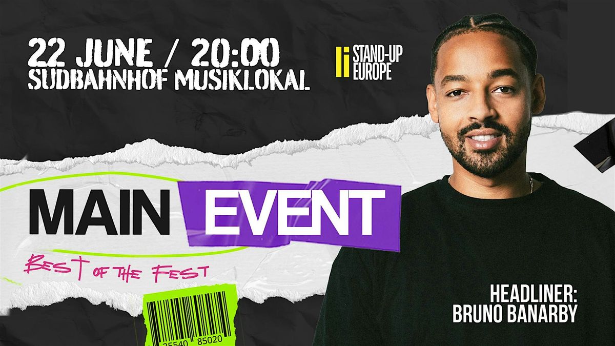 Main Event - European Standup Festival, 22 June | Event in Frankfurt am Main | AllEvents