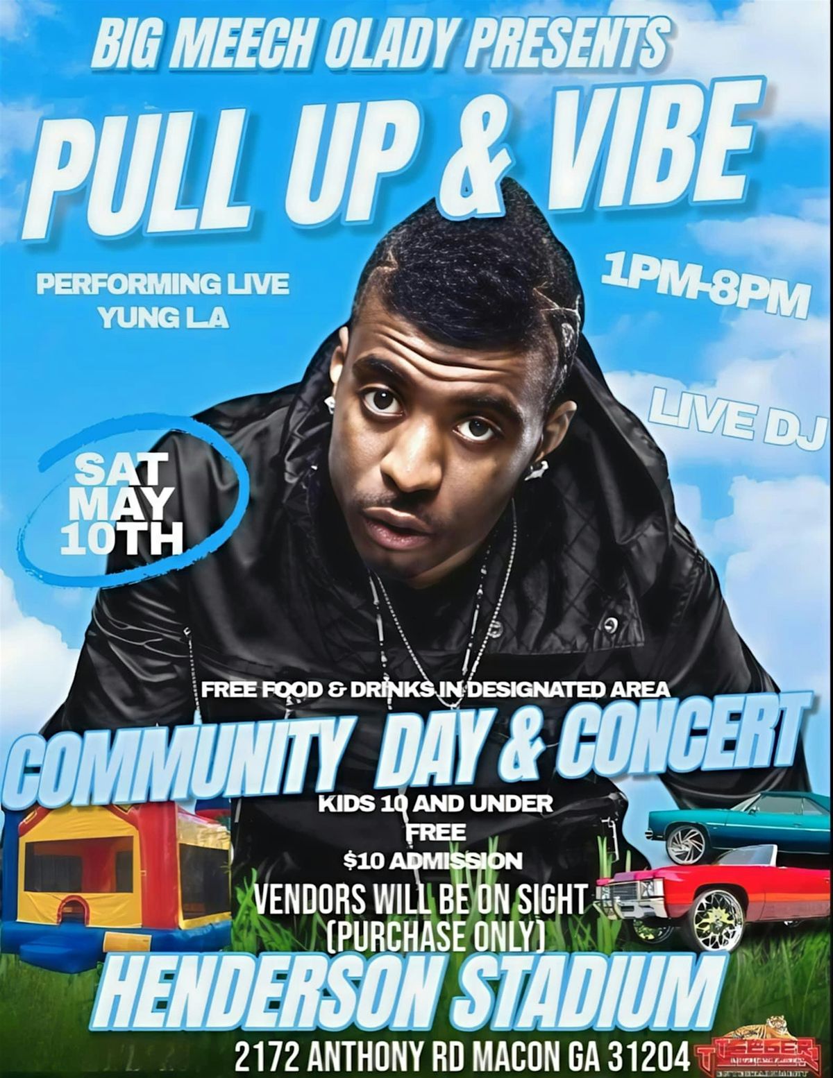 Big Meech Olady Community Day and Concert, 10 May | Event in Macon | AllEvents