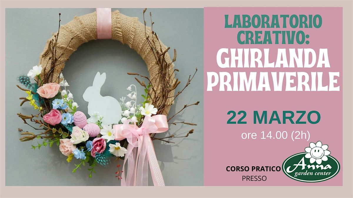 Ghirlanda Pasquale Con Uova Decorative – 50 Cm Di Diametro, Fiori E Uova In Schiuma Su Base Di Vite, Per Porta O Parete