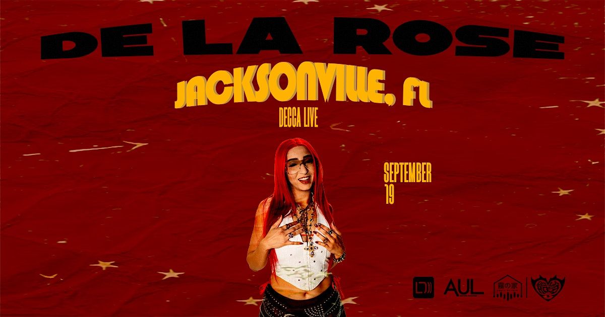 De La Rose at Decca Live | 09.19.25, 19 September | Event in Jacksonville | AllEvents