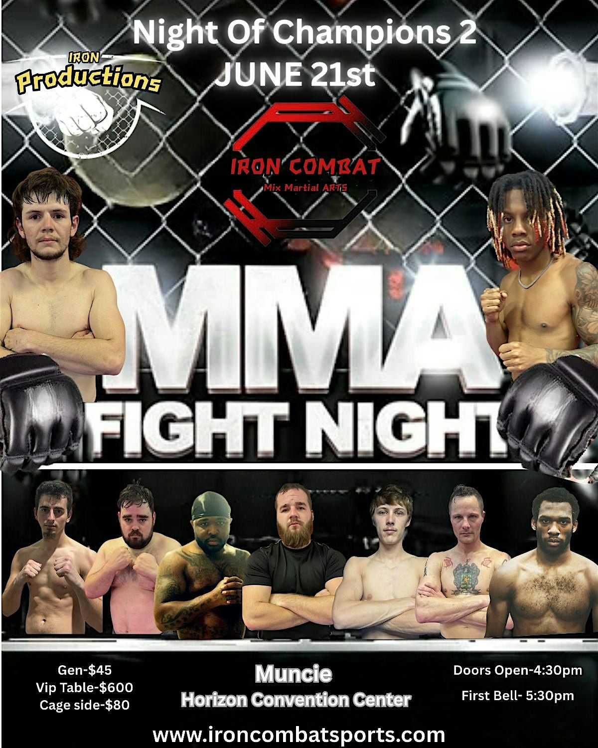 Night of Champions II, 21 June | Event in Muncie | AllEvents