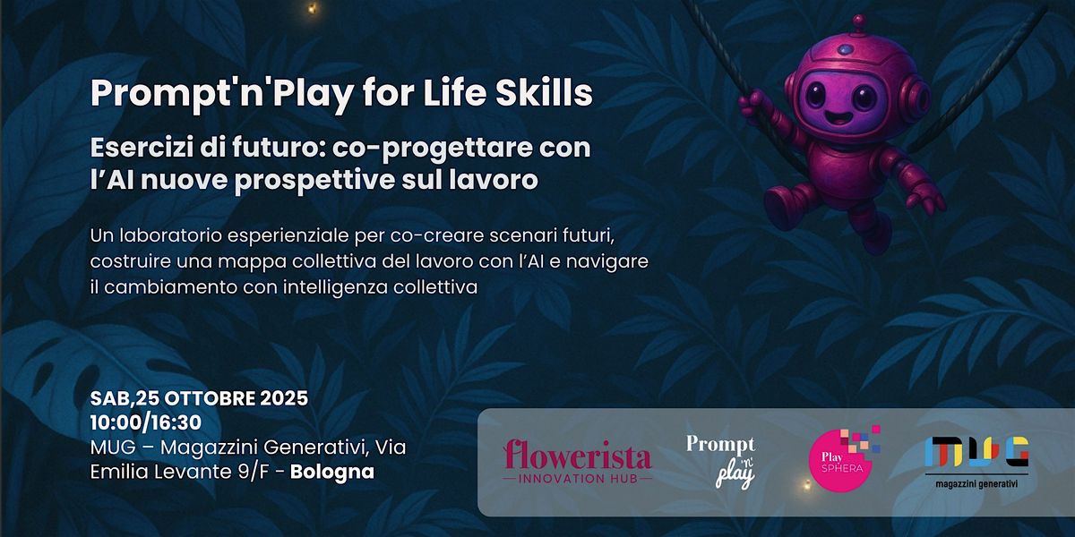 Prompt'n'Play for Life Skills, 25 October | Event in Bologna | AllEvents