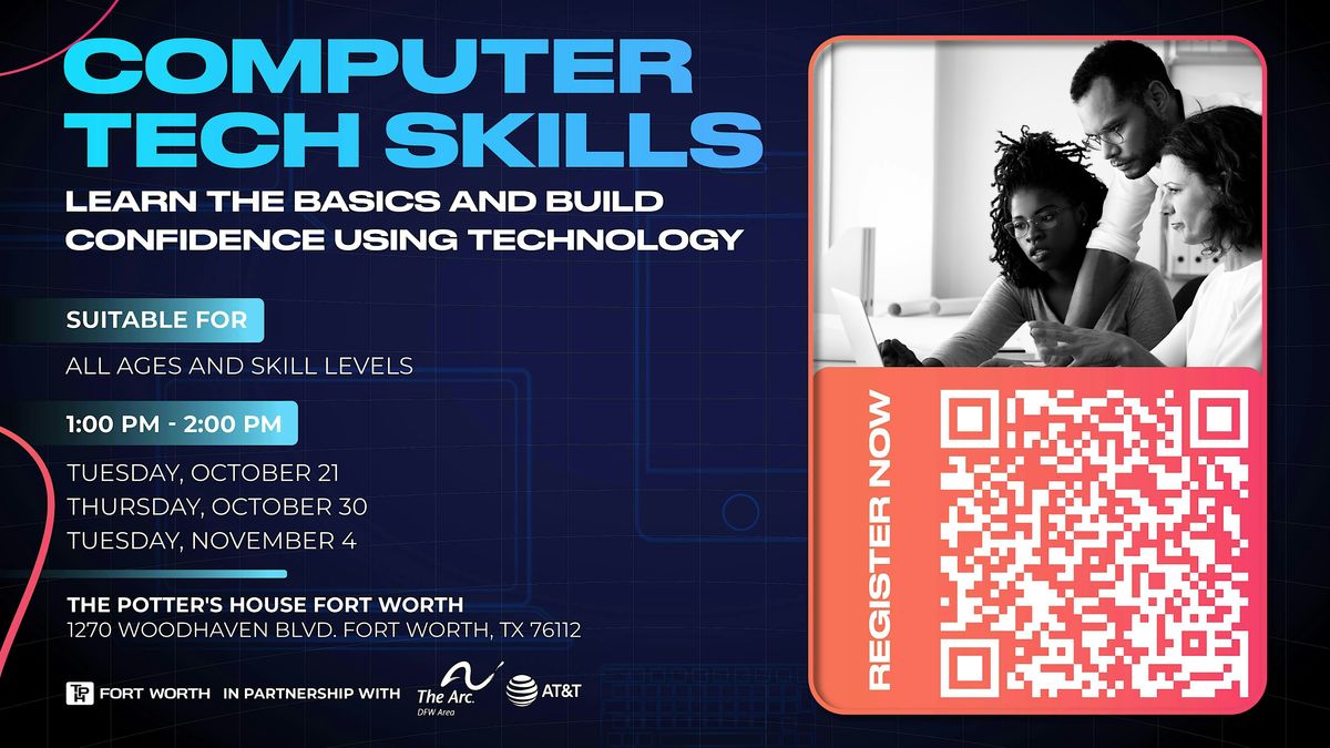 Computer Tech Skills, 21 October | Event in Fort Worth | AllEvents