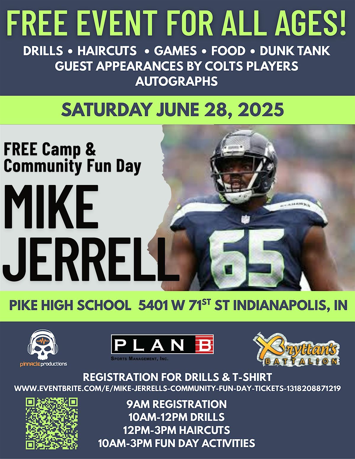 Mike Jerrell's Community Fun Day & Drills, 28 June | Event in Indianapolis | AllEvents