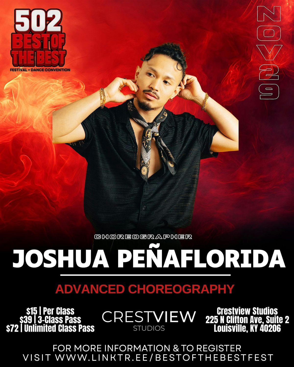 Joshua Peñaflorida (Advanced Choreography) | Event in Louisville | AllEvents