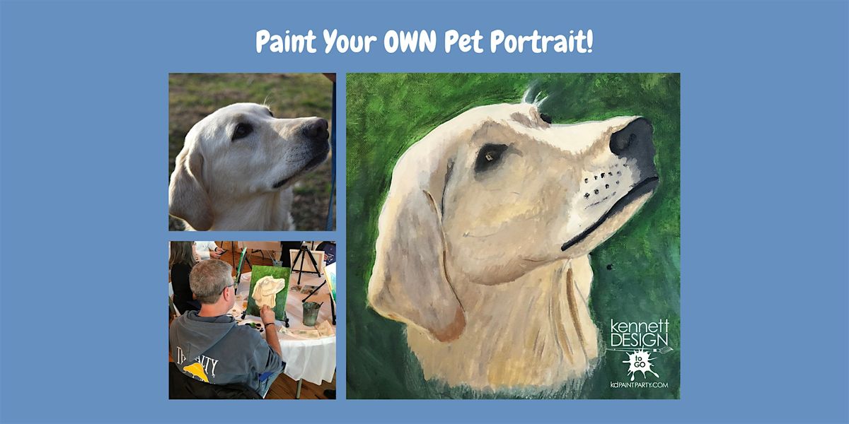 Paint Your OWN Pet Portrait, 18 June | Event in Wilmington | AllEvents