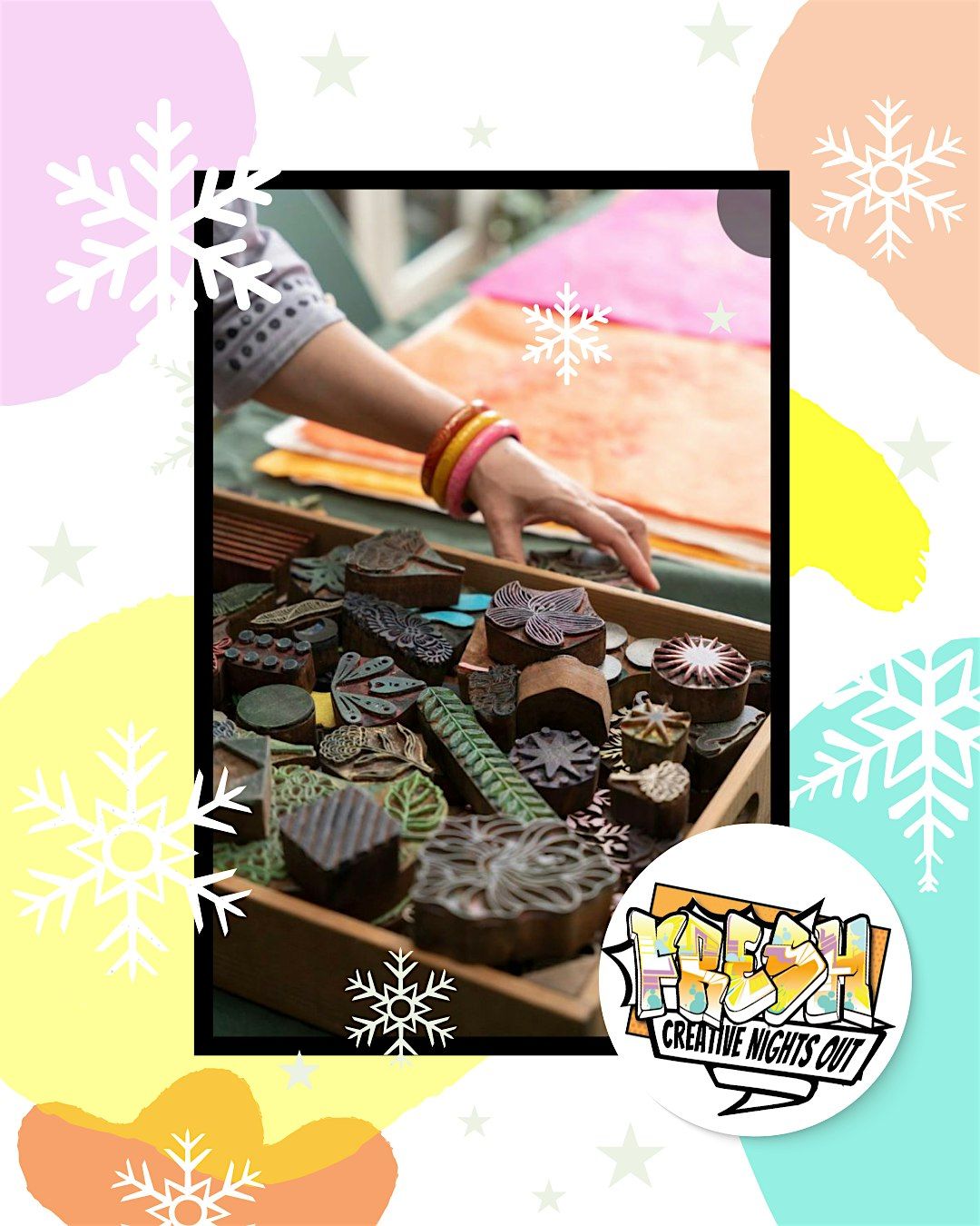 INDIAN BLOCK PRINT GIFT WRAP WORKSHOP | EALING | WEST LONDON, 4 December | Event in London | AllEvents