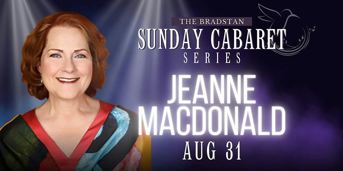 CABARET: An Evening with Jeanne MacDonald, 31 August | Event in Eldred | AllEvents