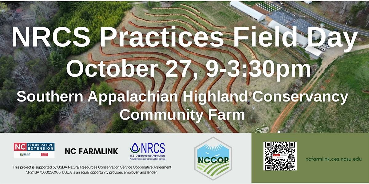 NRCS Practices Field Day at SAHC Community Farm, 27 October | Event in Alexander | AllEvents