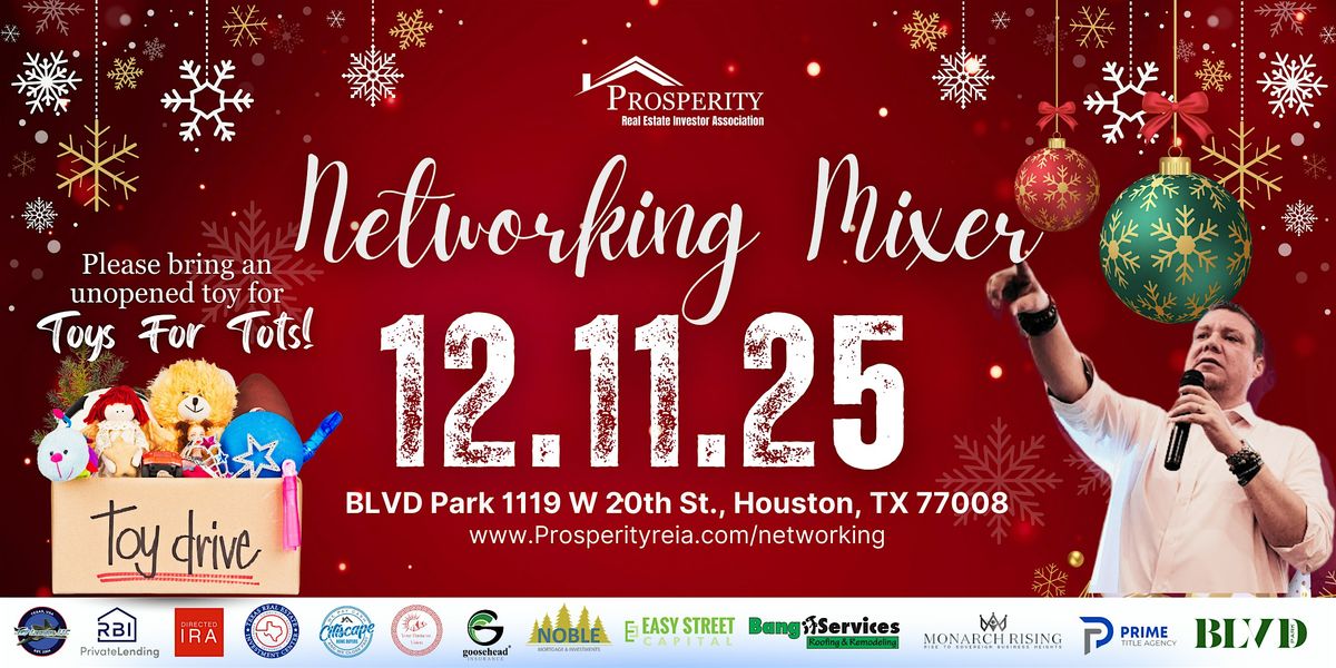 Real Estate Networking Mixer 12/11/2025 | Event in Houston | AllEvents