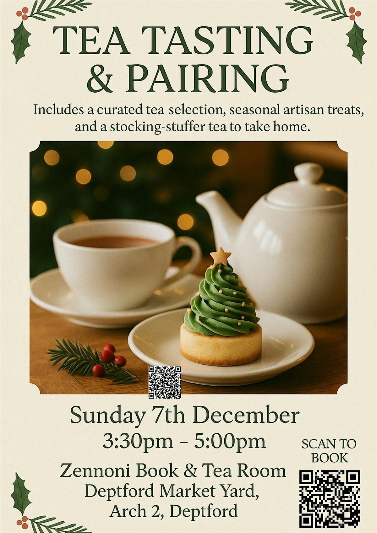 TEA TASTING &  PAIRING, 7 December | Event in London | AllEvents