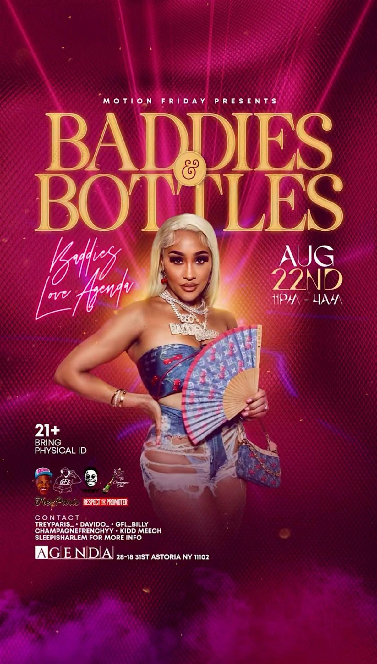 BADDIES & BOTTLES STARRING NATALIE NUNN, 22 August | Event in Queens | AllEvents