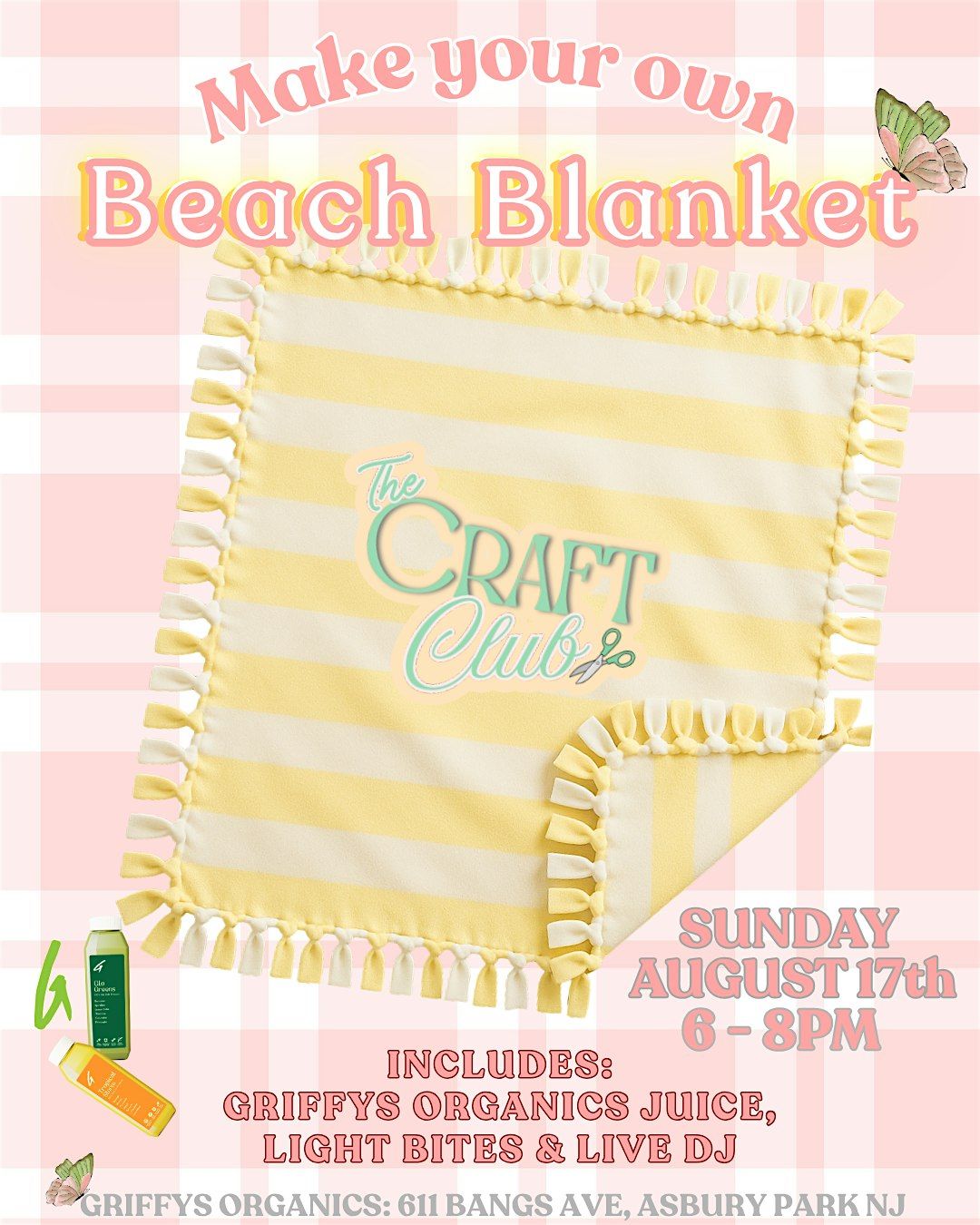 Make Your Own Beach Blanket, 17 August | Event in Asbury Park | AllEvents