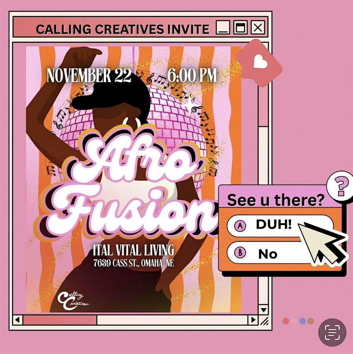 Afro Fusion Dance Workshop, 22 November | Event in Omaha | AllEvents