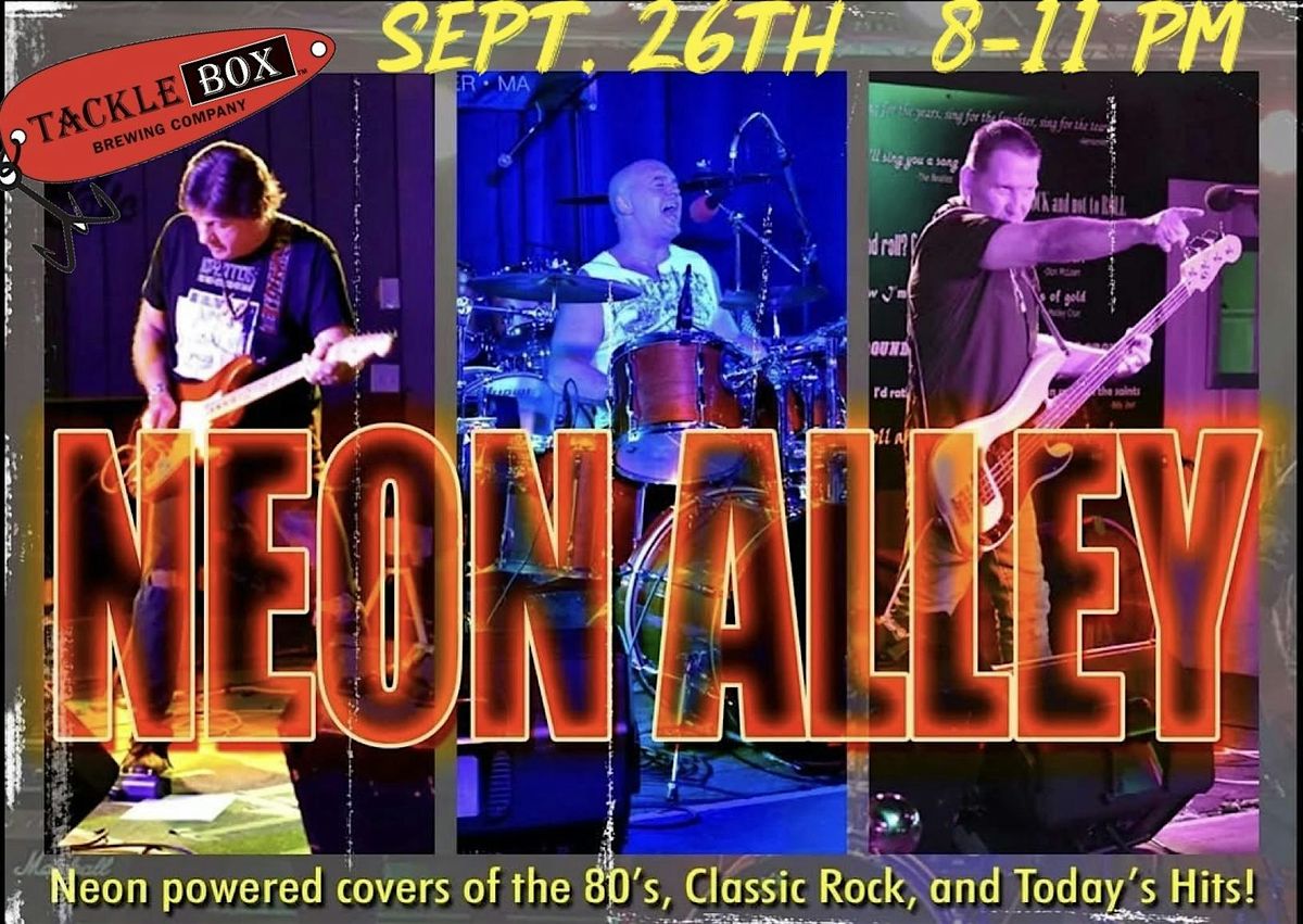 Neon Alley at Tackle Box Brewing Co., 26 September | Event in Marlborough | AllEvents