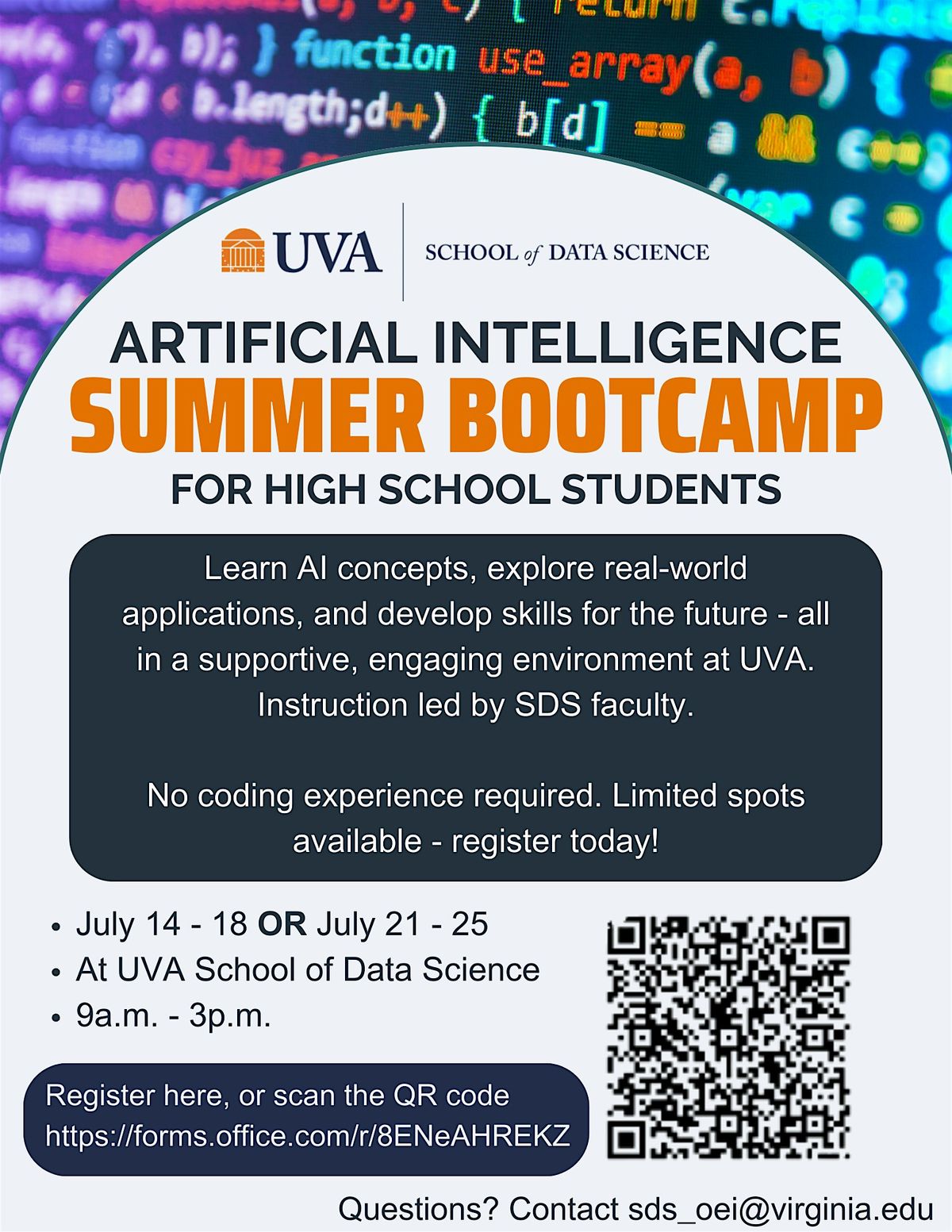 High School Data Science Experience, 14 July | Event in Charlottesville | AllEvents