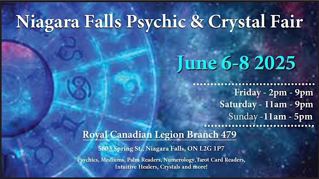 Niagara Falls Psychic & Crystal Fair, 6 June | Event in Niagara Falls | AllEvents