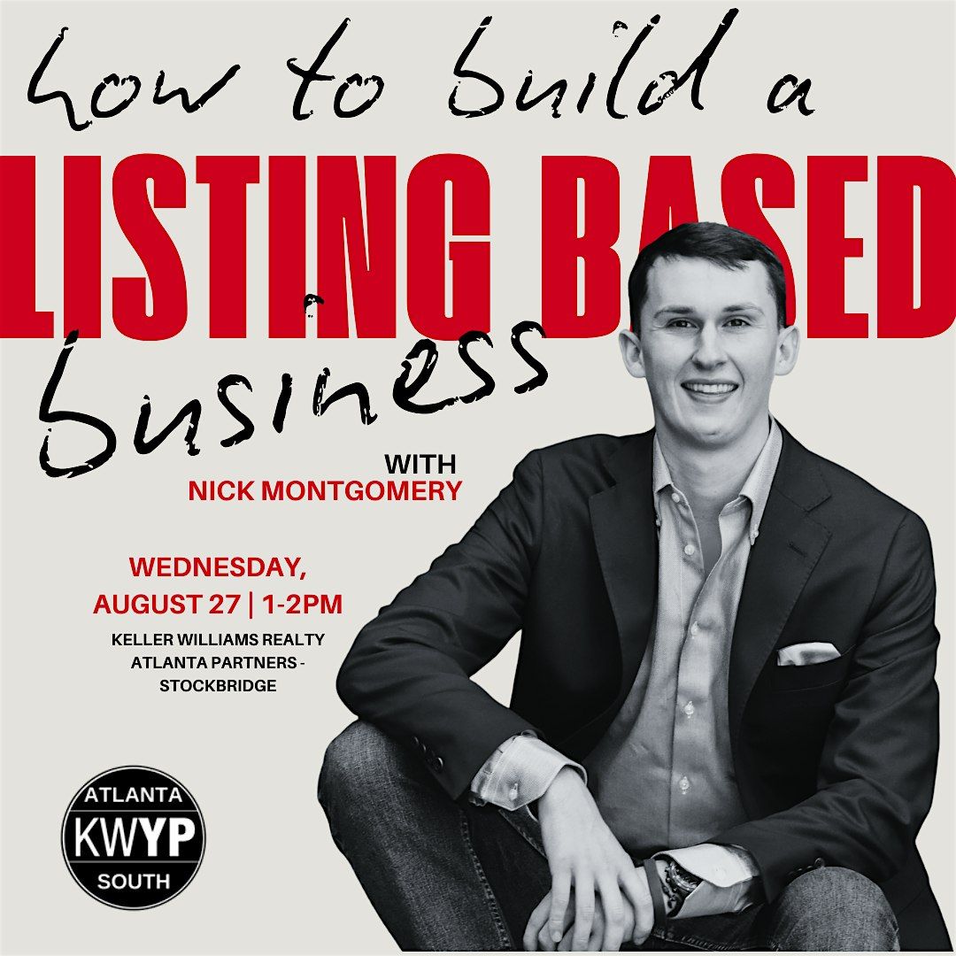How To Build A Listing Based Business w/ Nick Montgomery, 27 August | Event in Stockbridge | AllEvents