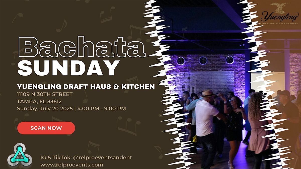 Bachata Sunday @Yuengling Draft Haus & Kitchen, 20 July | Event in Tampa | AllEvents