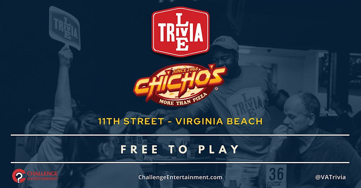 Weekly Live Trivia Nights at Chicho's Pizza - 11th Street - Virginia Beach | Event in Virginia Beach | AllEvents